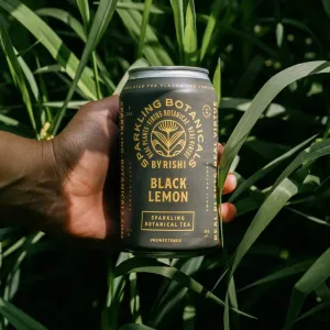 Rishi Black Lemon Sparkling Botanical 12oz