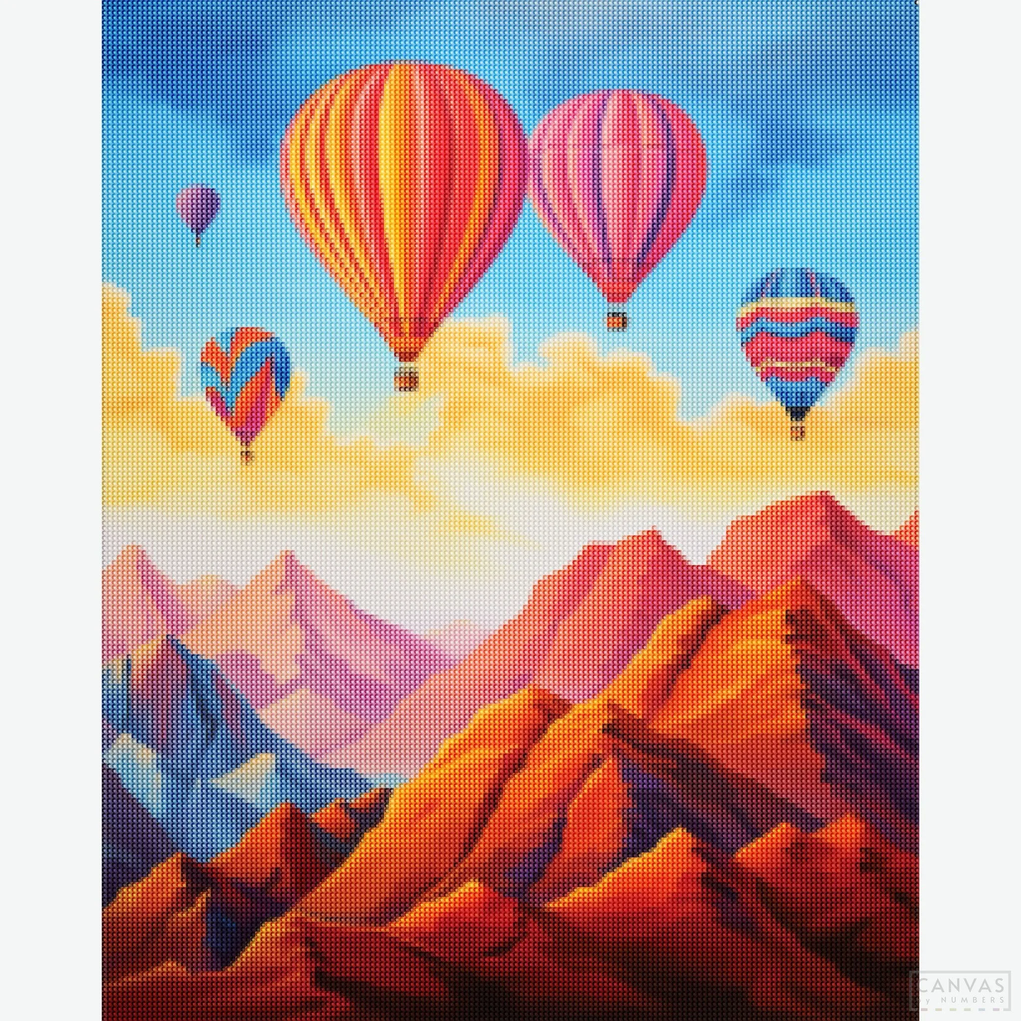 Skyward Balloons - Diamond Painting