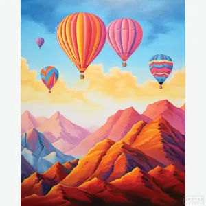 Skyward Balloons - Diamond Painting