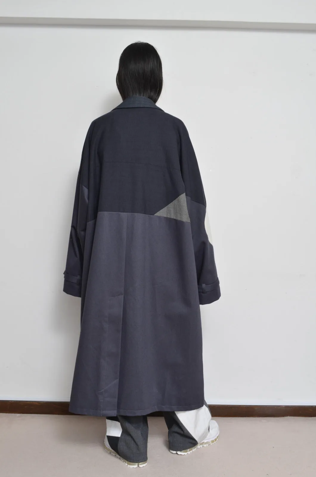 SLACKS UNE UNE TRENCH COAT/LONG_02_A